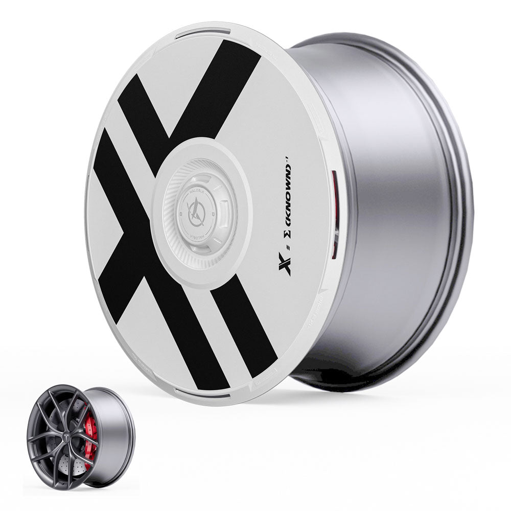 HALODISC 2 Wheel Covers for Tesla Model 3 2019-2023 19" Zero-G Wheels丨X-Factor