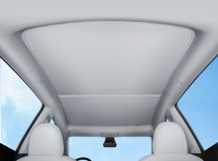 （ブランドロゴ）の人気ランキング Best Roof Glass Sunshade for Tesla Model Y | HALOBLK アクセサリー