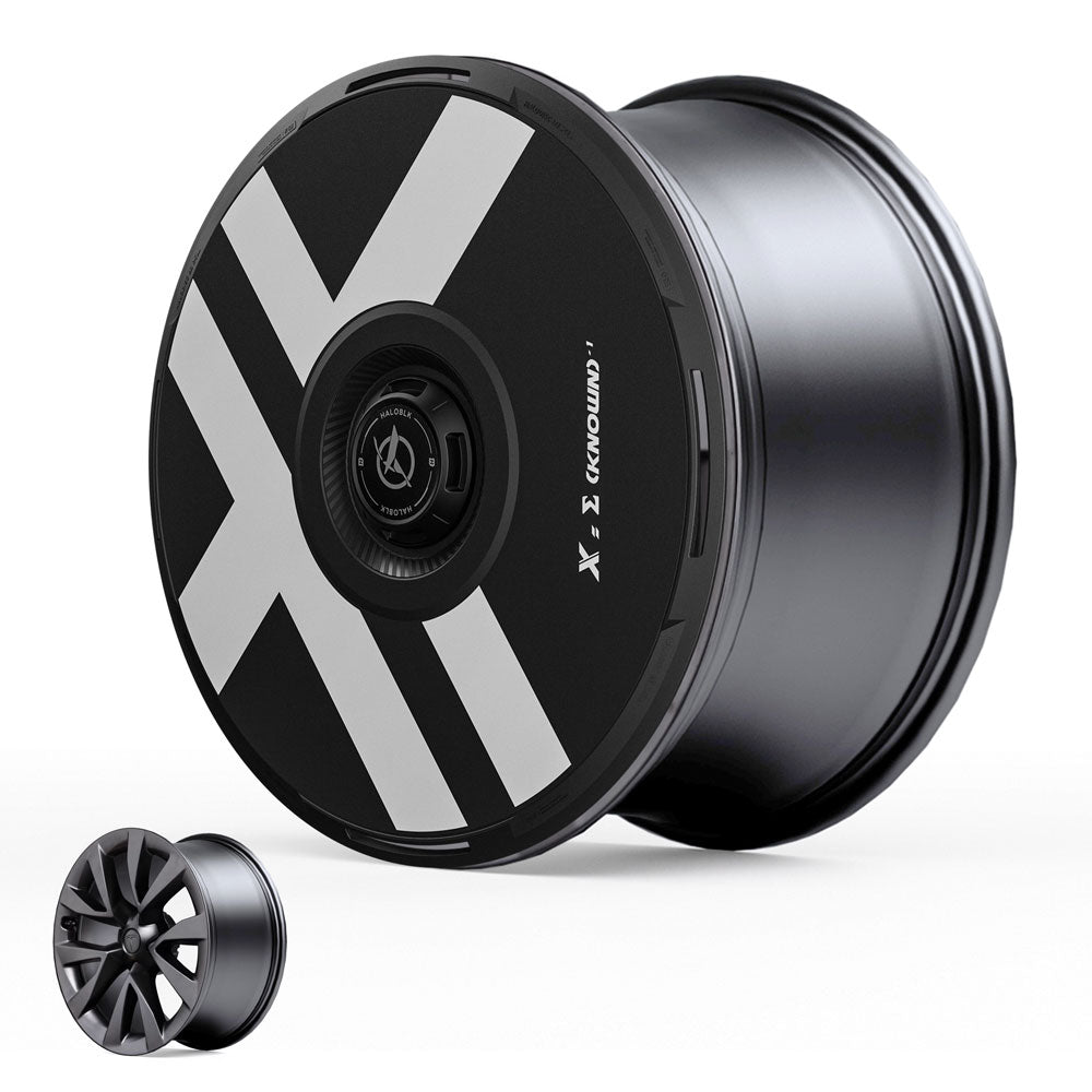 HALODISC 2 Wheel Covers for Tesla Model X 2021-2025 20" Cyberstream Wheels丨X-Factor
