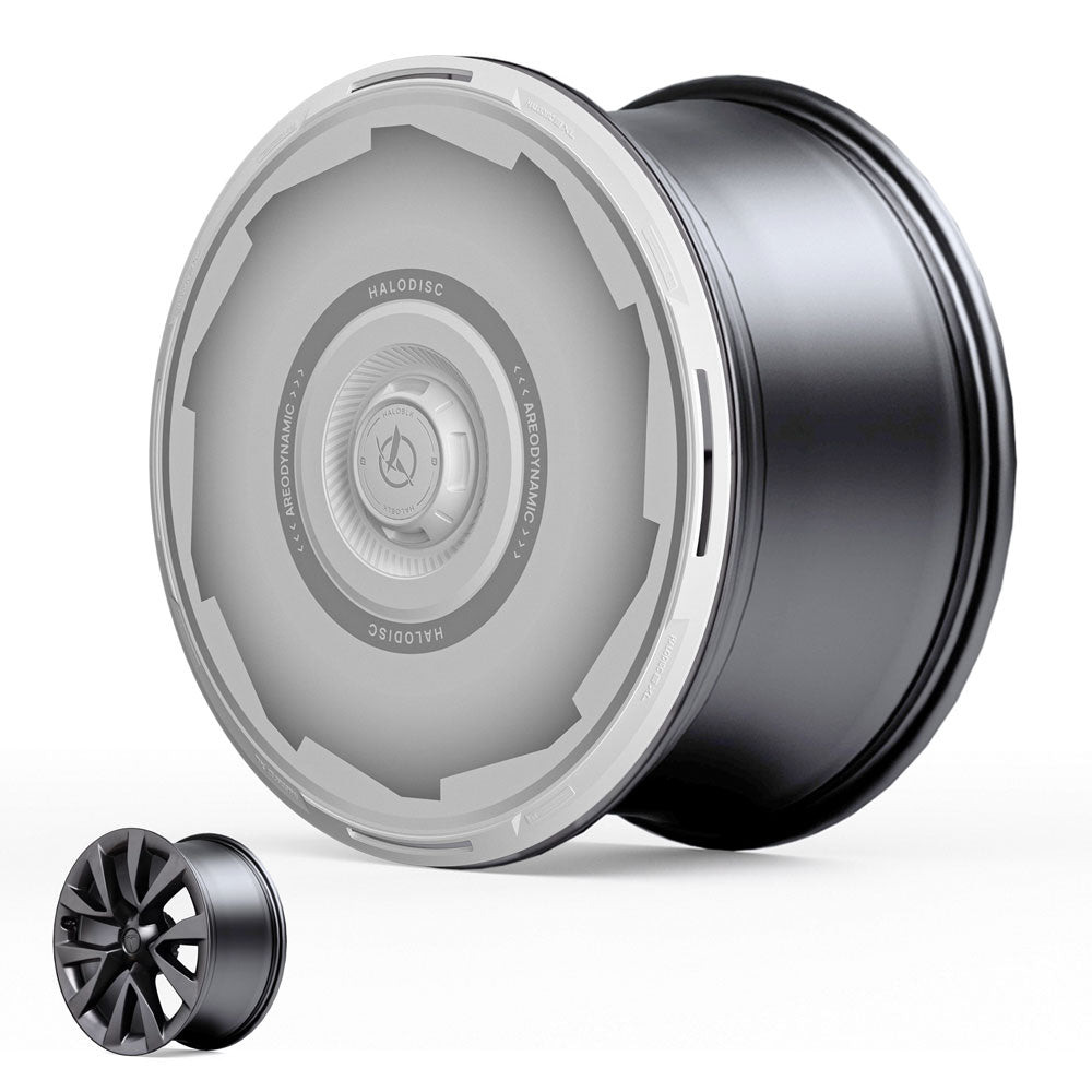 HALODISC 2 Wheel Covers for Tesla Model X 2021-2025 20" Cyberstream Wheels丨Vision-GT