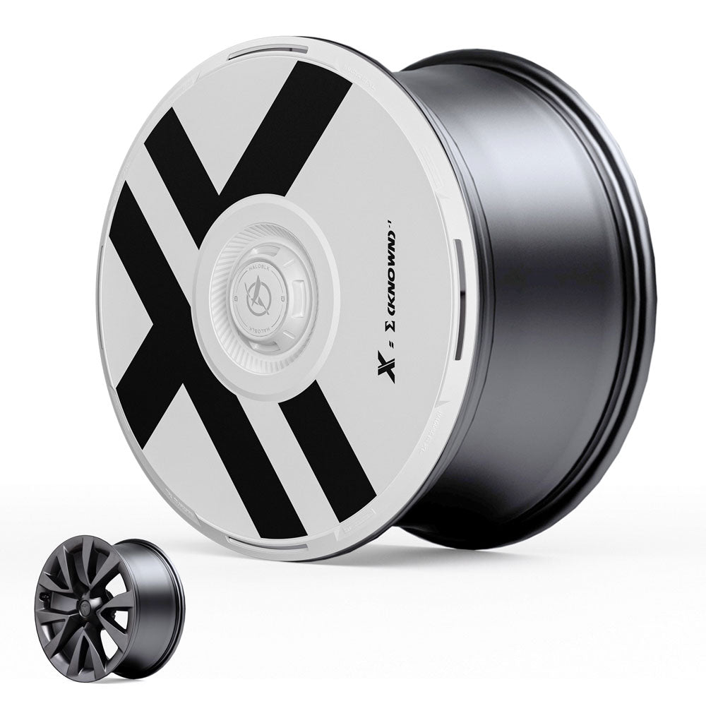 HALODISC 2 Wheel Covers for Tesla Model X 2021-2025 20" Cyberstream Wheels丨X-Factor