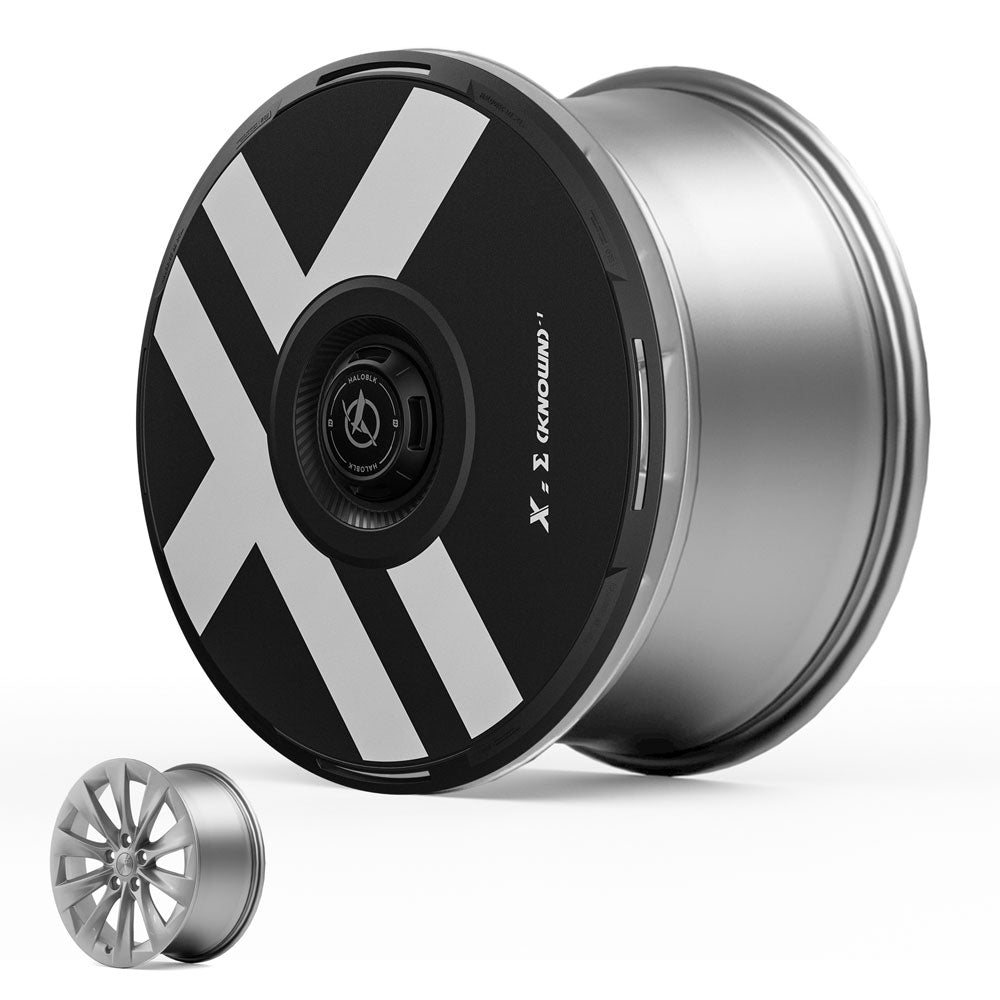 HALODISC 2 Wheel Covers for Tesla Model X 2016-2020 20" Slipstream Wheels丨X-Factor