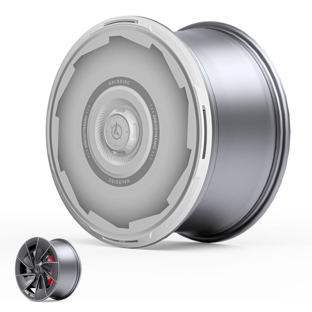 HALODISC 2 Wheel Covers for Tesla Model 3 Highland 20" Warp Wheels丨Vision-GT