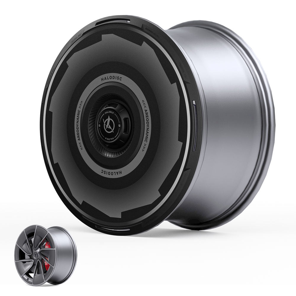 HALODISC 2 Wheel Covers for Tesla Model 3 Highland 20" Warp Wheels丨Vision-GT