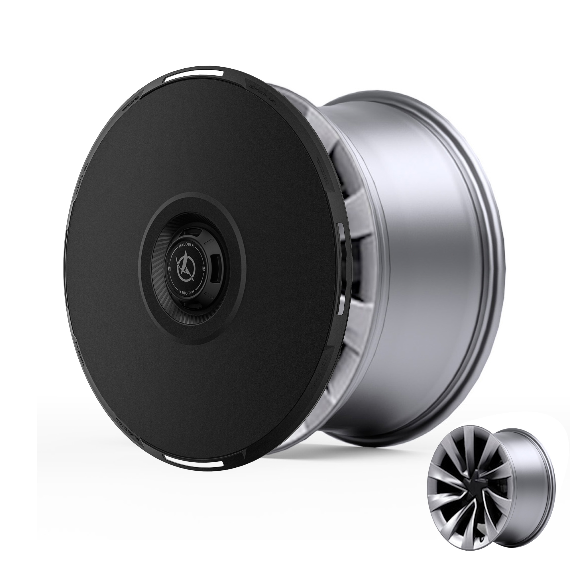 HALODISC 2 Wheel Covers for Tesla Model Y 2025 20" Helix 2.0 Wheels丨RTP