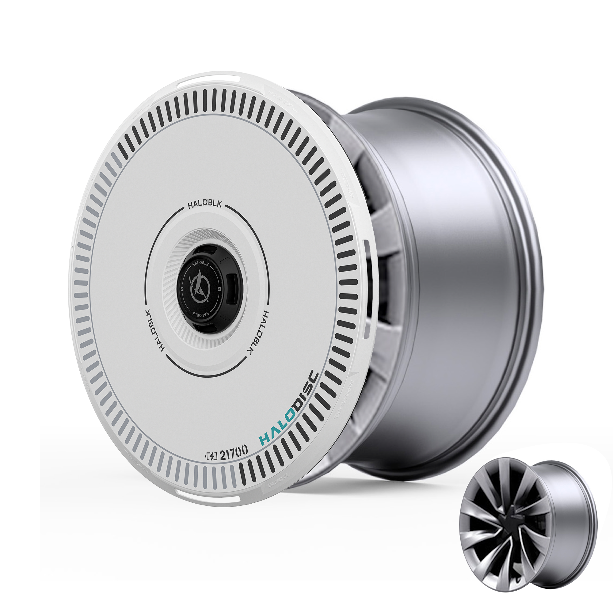 HALODISC 2 Wheel Covers for Tesla Model Y 2025 20" Helix 2.0 Wheels丨Charging
