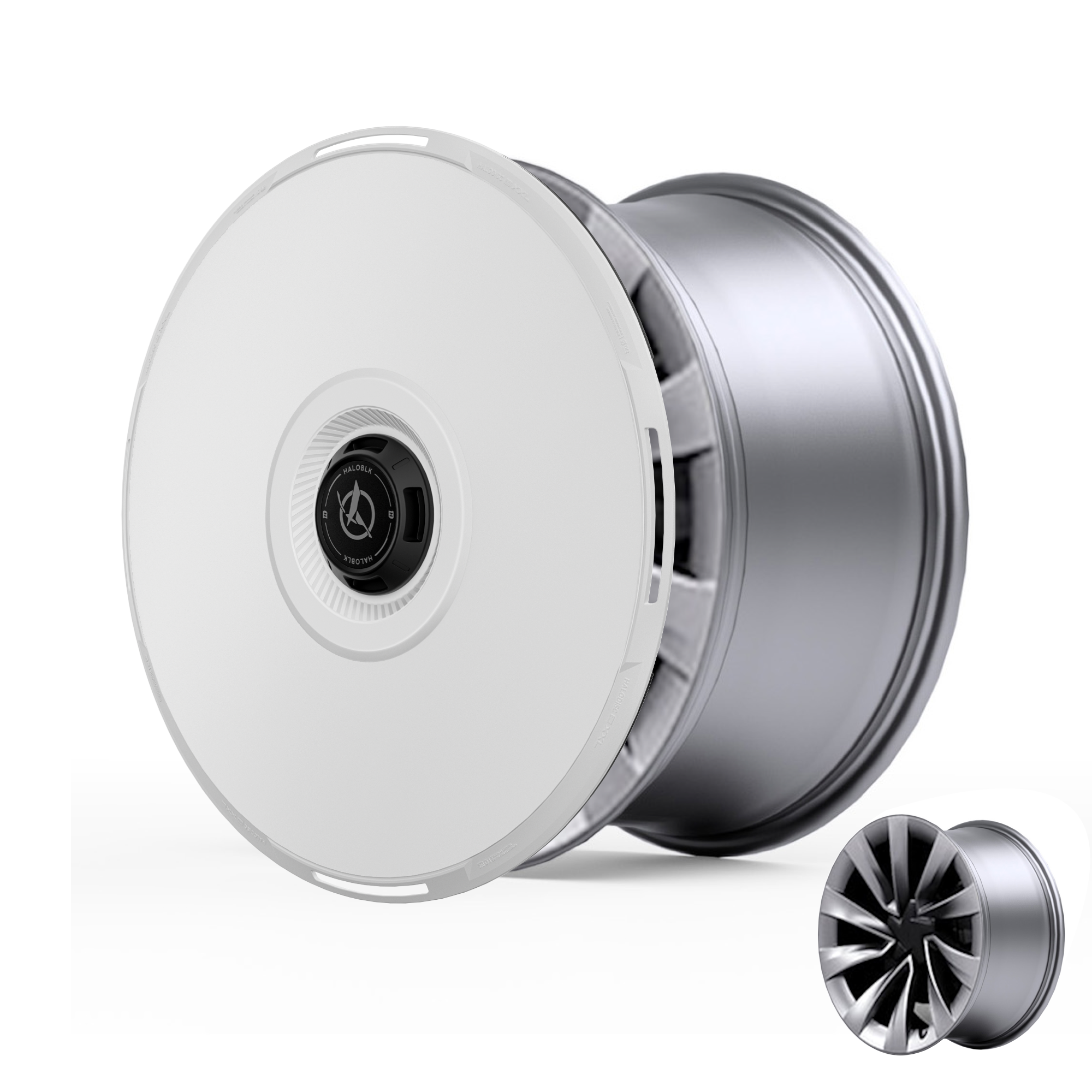 HALODISC 2 Wheel Covers for Tesla Model Y 2025 20" Helix 2.0 Wheels丨RTP