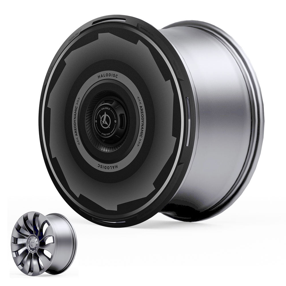 HALODISC 2 Wheel Covers for Tesla Model Y 21" Überturbine Wheels丨Vision-GT