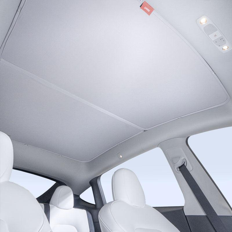 Double-Layer Roof Glass Sunshade for Tesla Model Y 2021-2024