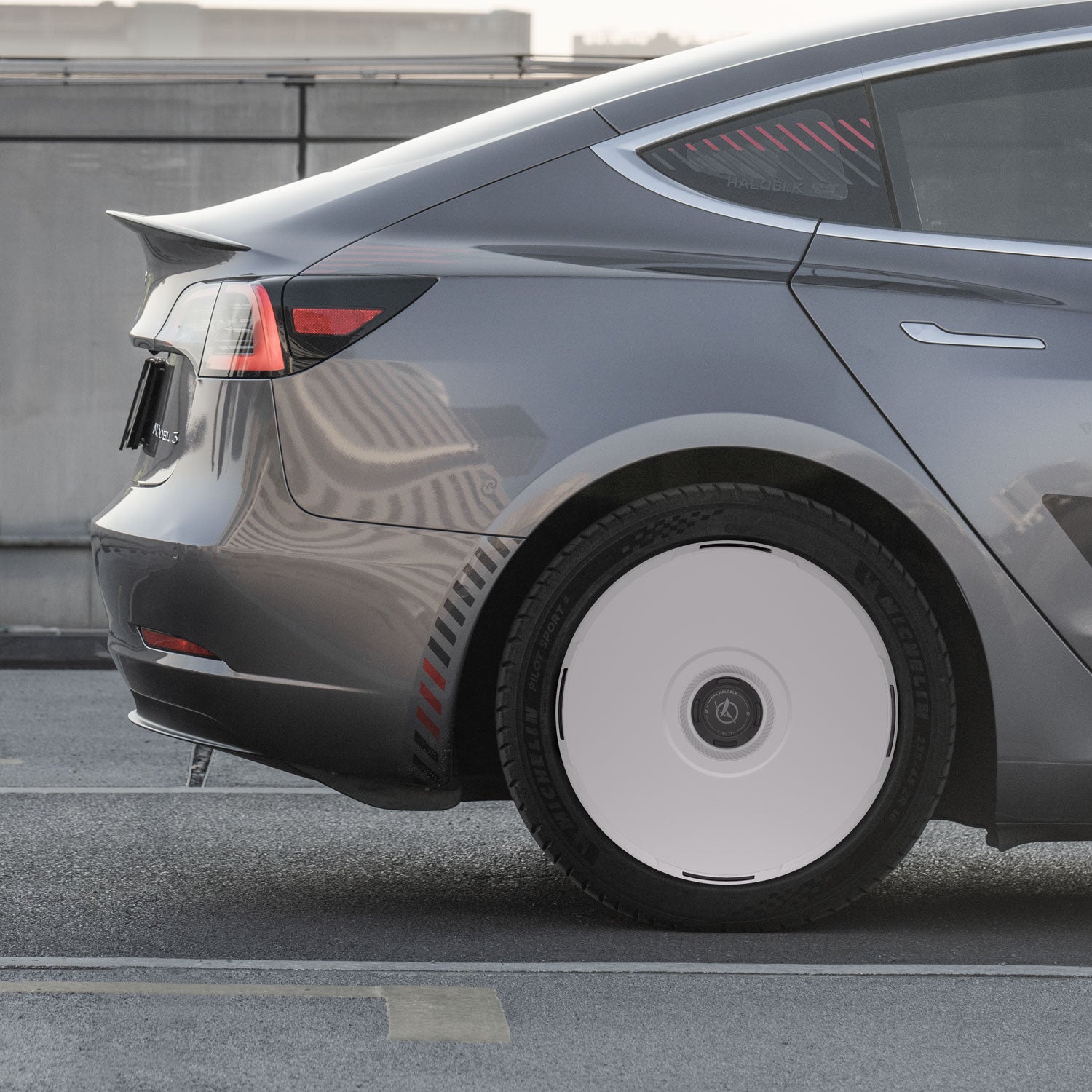 HALODISC 2 Wheel Covers for Tesla Model 3 2017-2018 19" Performance Wheels丨RTP