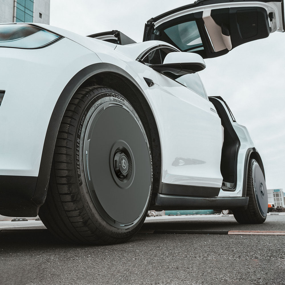 HALODISC 2 Wheel Covers for Tesla Model X 2021-2025 20'' Cyberstream Wheels丨RTP