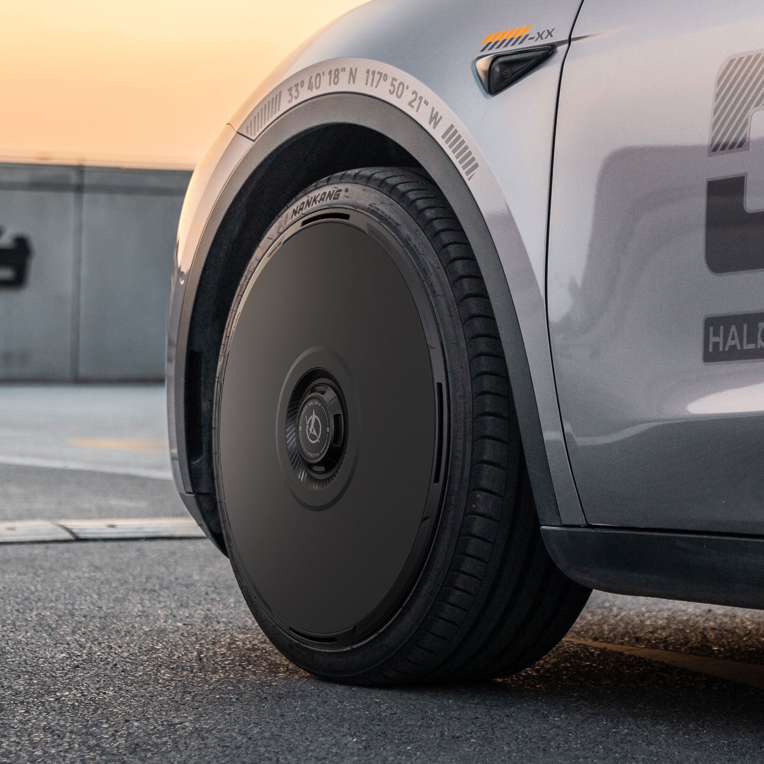 HALODISC 2 Wheel Covers for Tesla Model Y 19" Gemini Wheels丨RTP