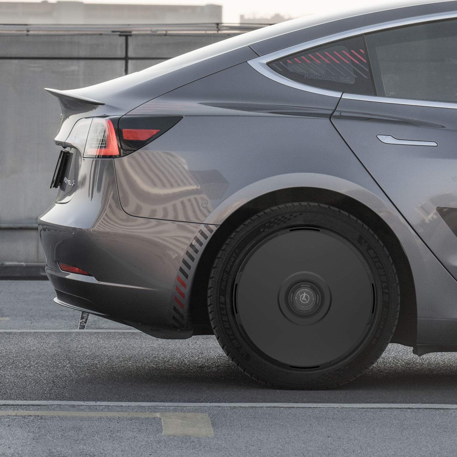 HALODISC 2 Wheel Covers for Tesla Model 3 2017-2018 19" Performance Wheels丨RTP