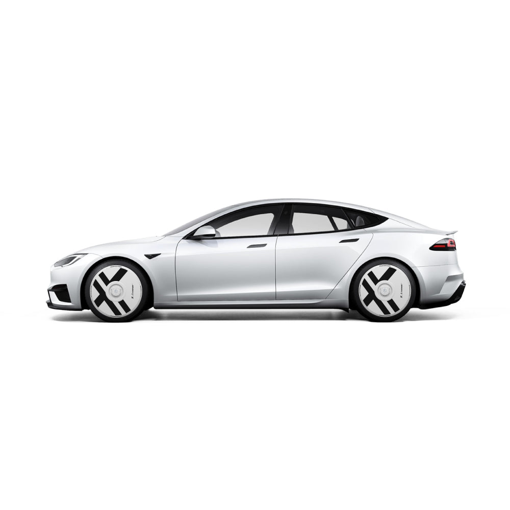HALODISC 2 Wheel Covers for Tesla Model S 19" Magnetite Wheels丨X-Factor