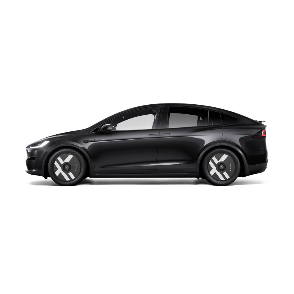 HALODISC 2 Wheel Covers for Tesla Model X 2021-2025 20" Perihelix Wheels丨X-Factor