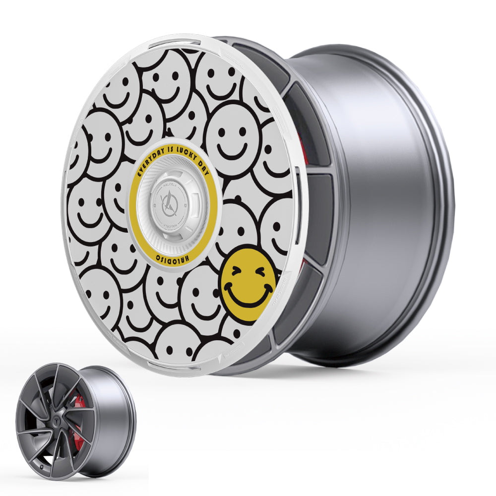 HALODISC 2 Wheel Covers for Tesla Model 3 Highland 20" Warp Wheels丨Lucky Day
