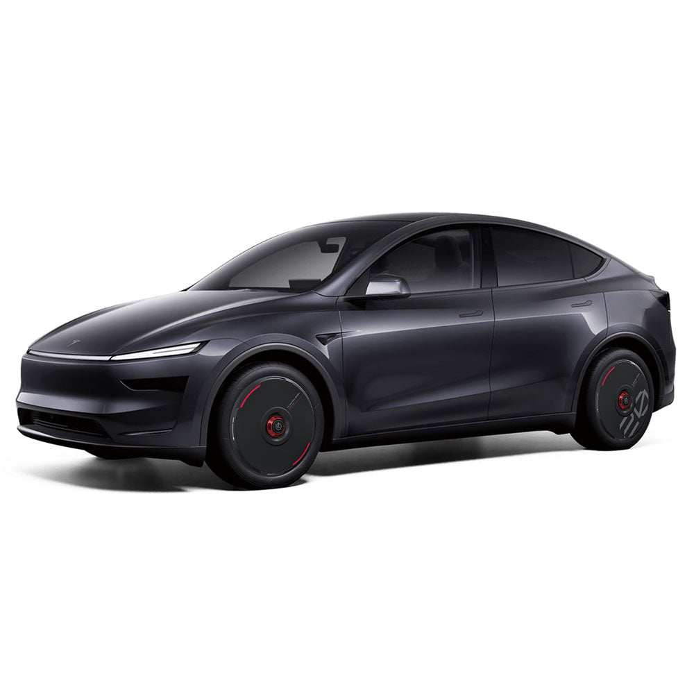HALODISC 2 Wheel Covers for Tesla |  Custom Numbers-Black