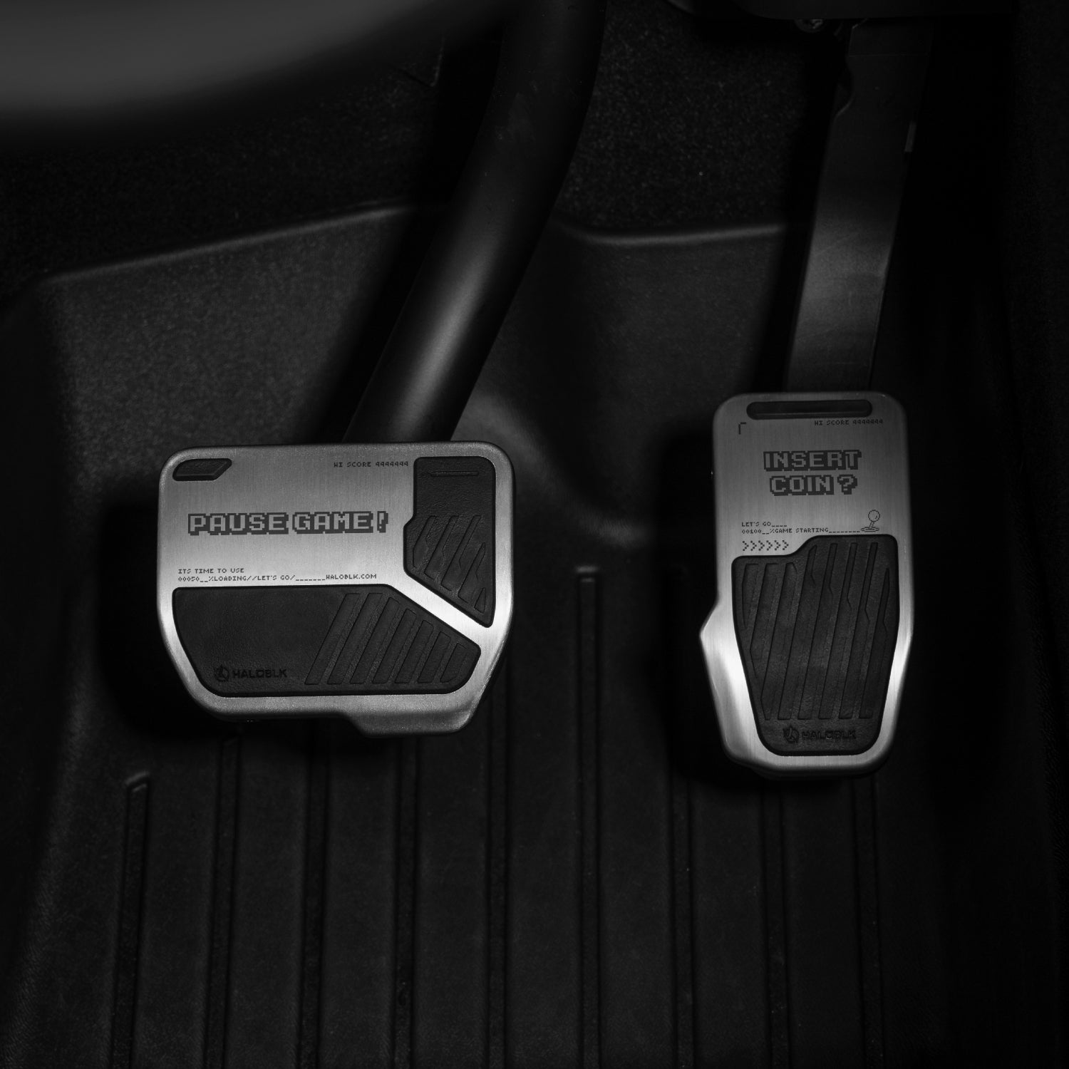 Alloy Car Pedal Covers for Tesla｜HALOBLK ArcadeKid