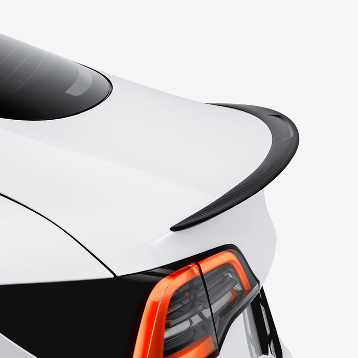 Carbon Fiber Rear Spoiler for Tesla Model 3 – Sleek Design, Enhanced ...
