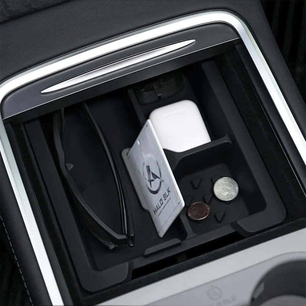 Center Console Tray Organizer for Model Y - HALOBLK Store