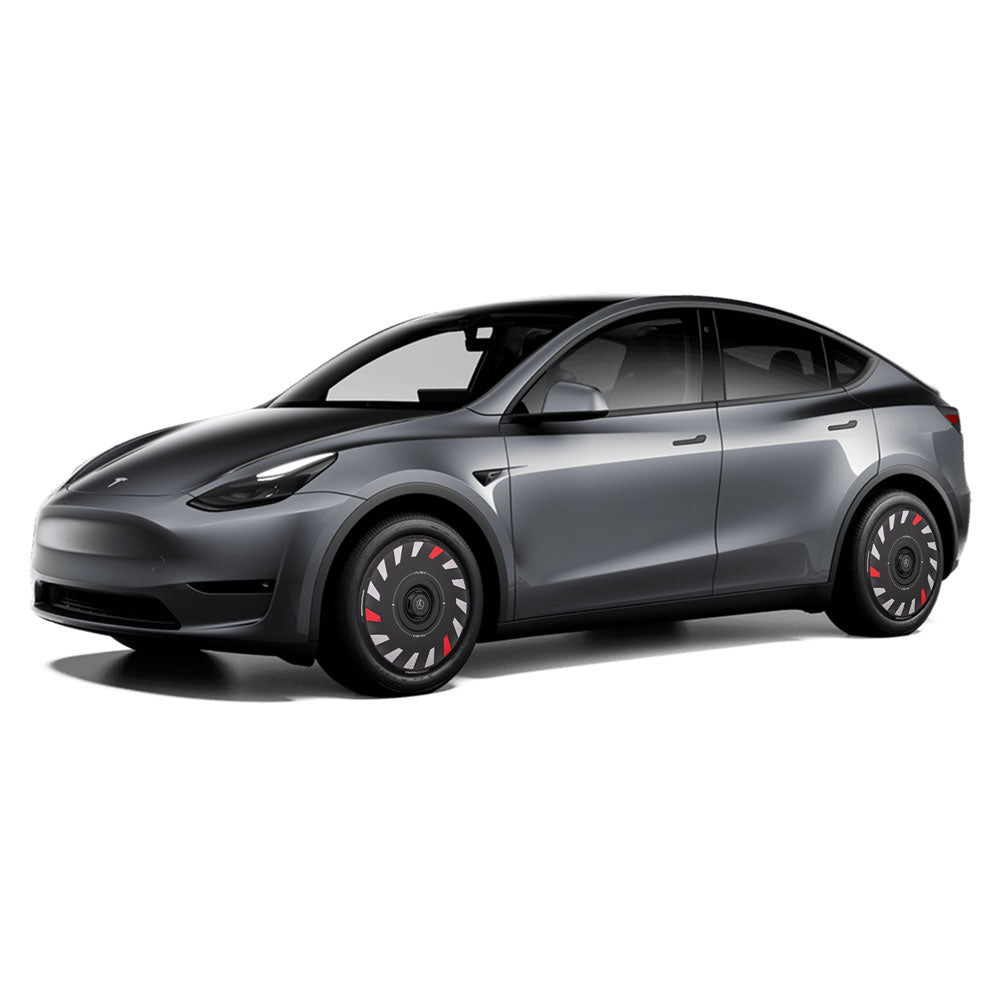 HALODISC 2 Wheel Covers for Tesla Model Y 19" Gemini Wheels丨Turbo
