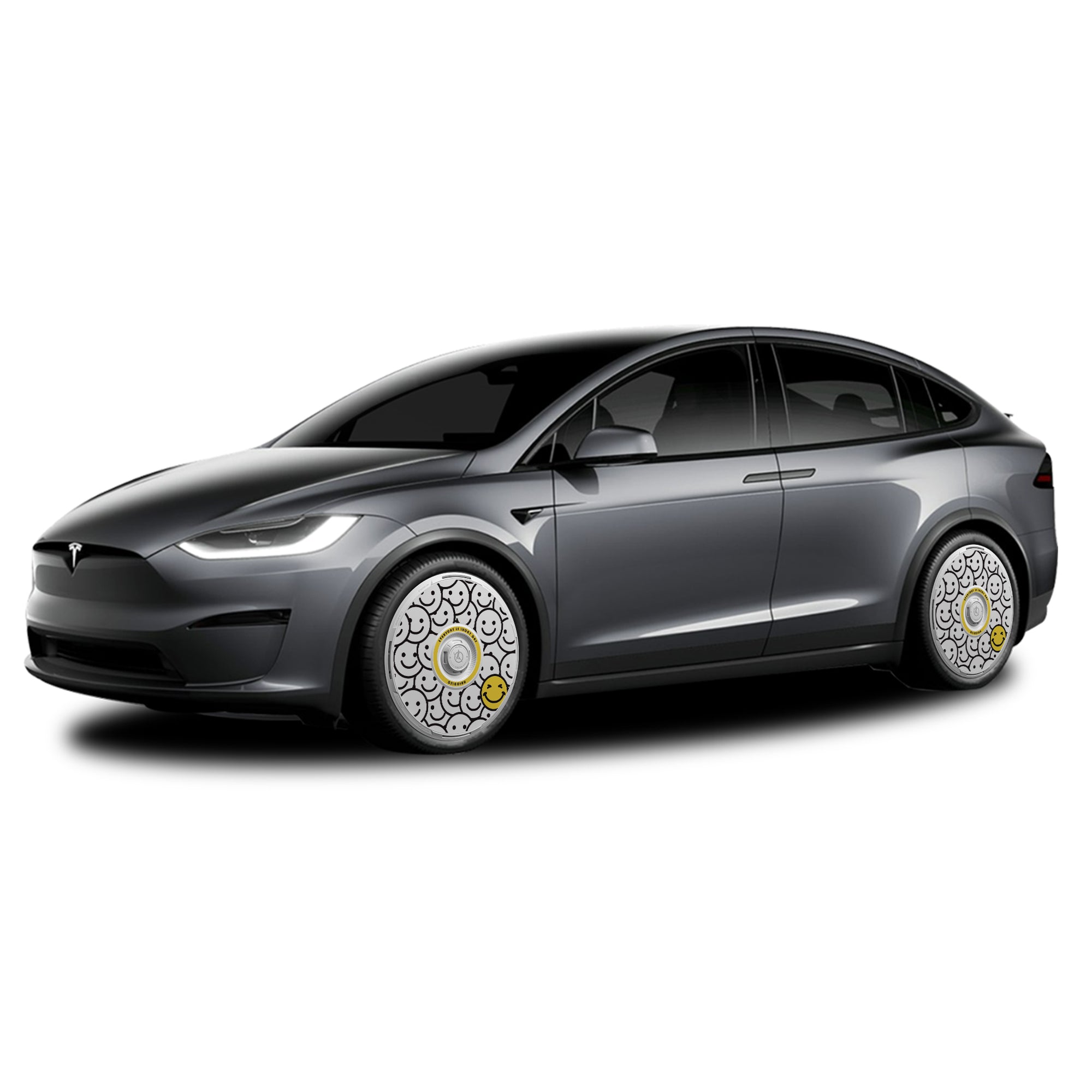 HALODISC 2 Wheel Covers for Tesla Model X 2016-2020  20" Staggered Wheels丨Lucky Day