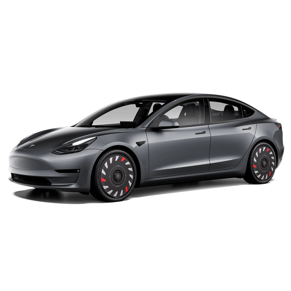 HALODISC 2 Wheel Covers for Tesla Model 3 2017-2018 19" Performance Wheels丨Turbo