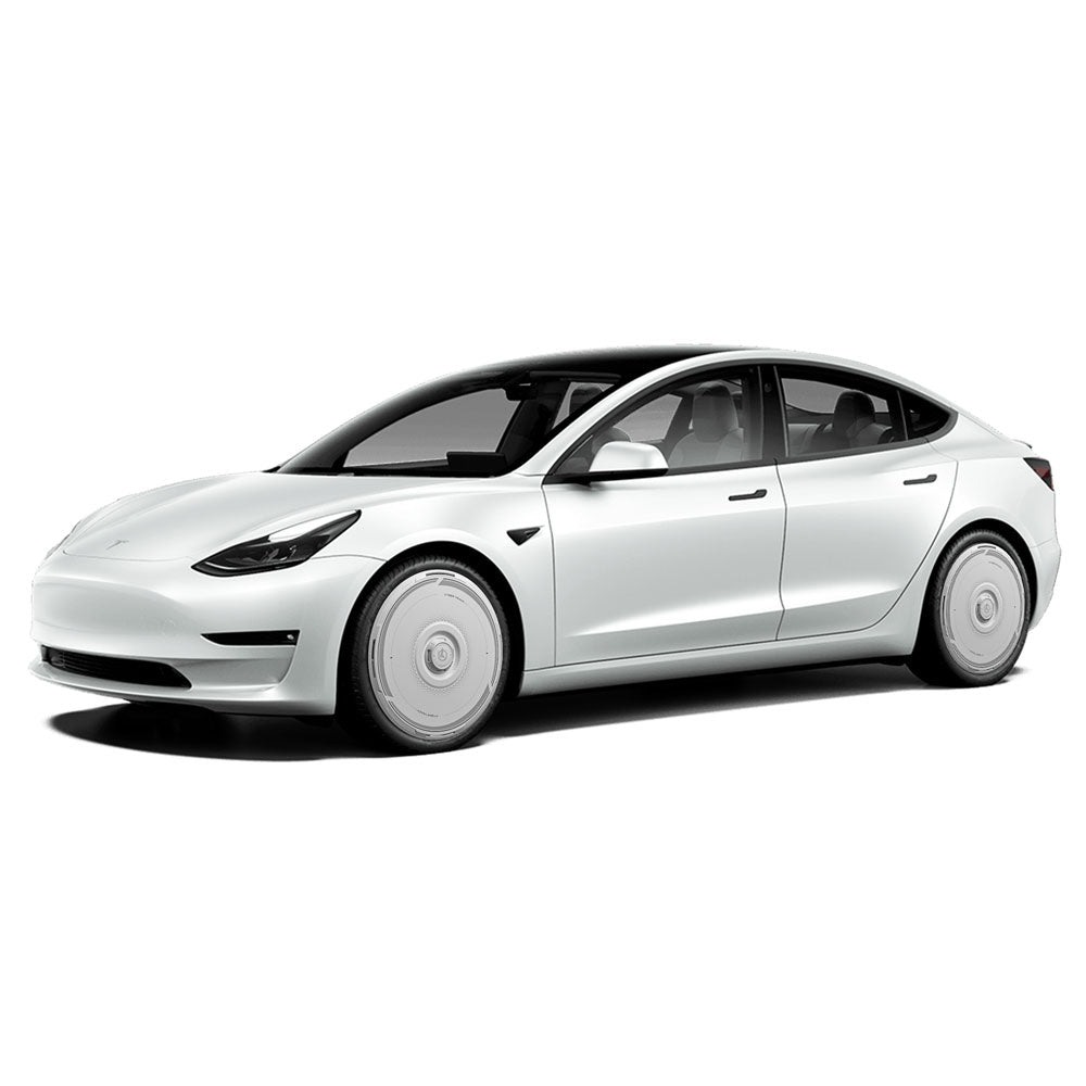 HALODISC 2 Wheel Covers for Tesla Model 3 2017-2023 18" Aero Wheels丨Cyber Track