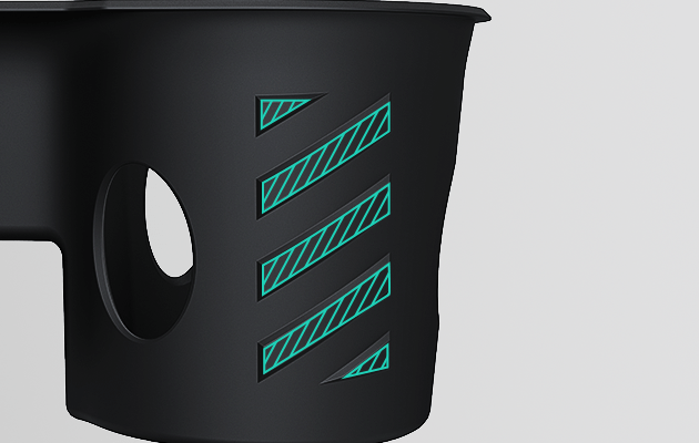 Haloblk Center Console Cup Holder For Tesla Model Y Juniper - HALOBLK Store