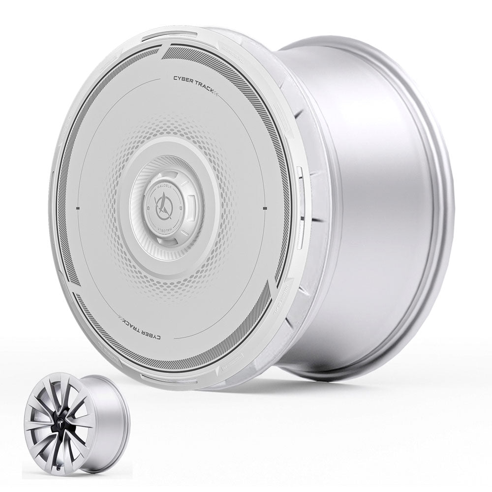 HALODISC 2 Wheel Covers for Tesla Model 3 2019 - 2023 19" Sport Wheels丨Cyber Track - HALOBLK Store