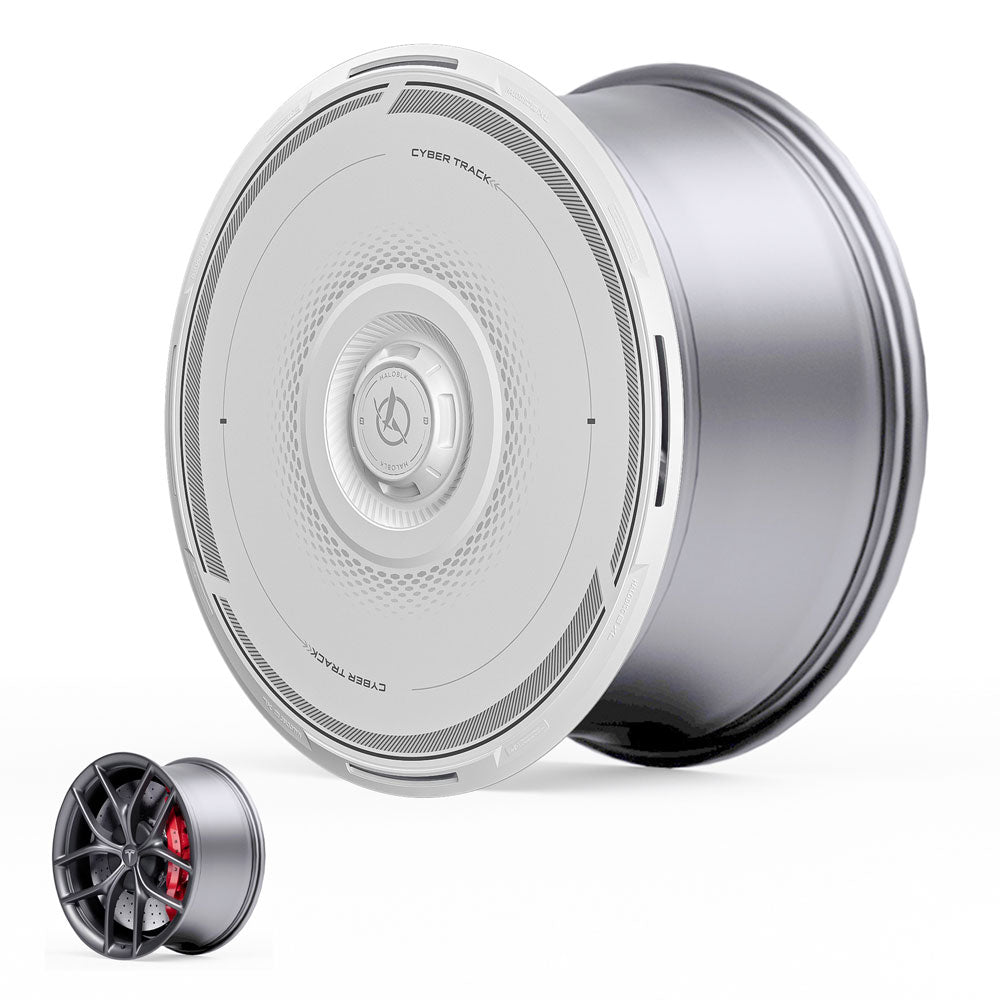 HALODISC 2 Wheel Covers for Tesla Model 3 2019 - 2023 19" Zero - G Wheels丨Cyber Track - HALOBLK Store