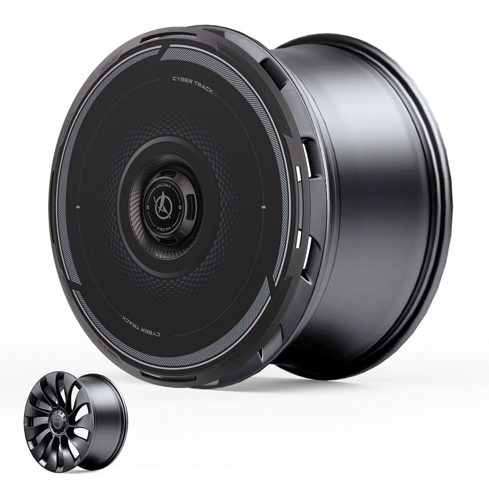 HALODISC 2 Wheel Covers for Tesla Model 3 2021 - 2023 20" Überturbine Wheels丨Cyber Track - HALOBLK Store