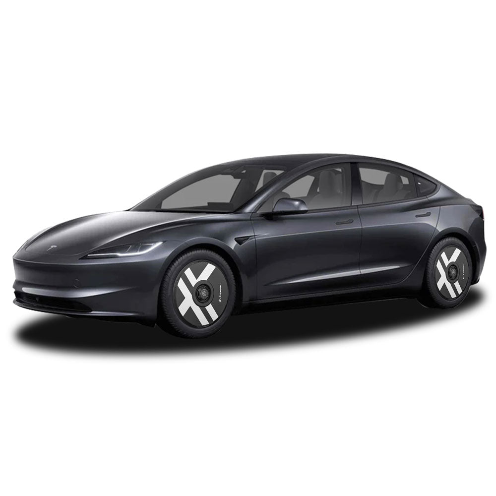 HALODISC 2 Wheel Covers for Tesla Model 3 Highland 18" Photon Wheels丨X - Factor - HALOBLK Store
