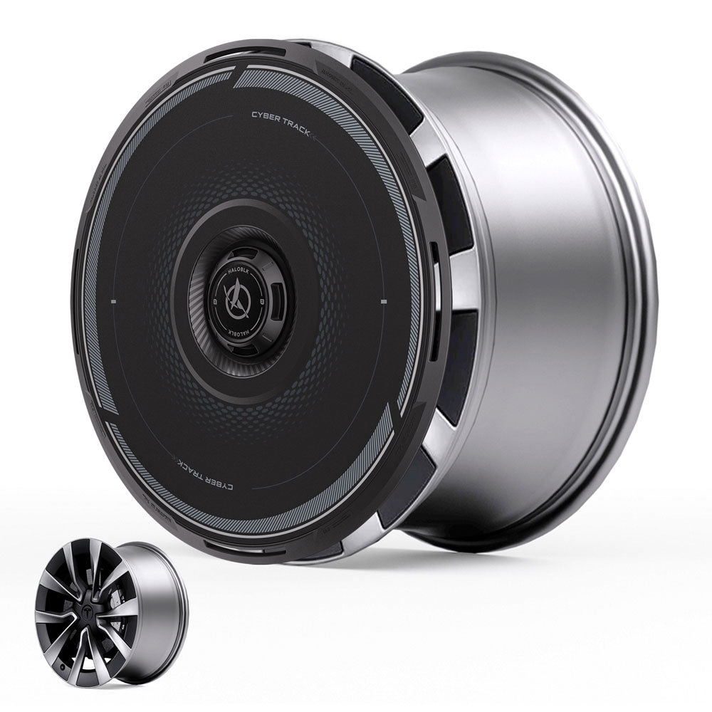 HALODISC 2 Wheel Covers for Tesla Model 3 Highland 19" Nova Wheels丨Cyber Track - HALOBLK Store