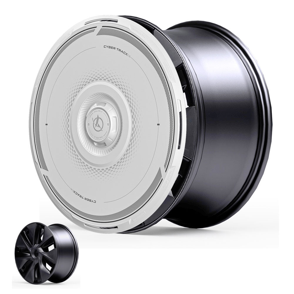 HALODISC 2 Wheel Covers for Tesla Model Y 19" Gemini Wheels丨Cyber Track - HALOBLK Store