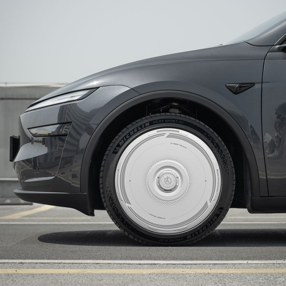 HALODISC 2 Wheel Covers for Tesla Model Y Juniper 19" Crossflow Wheels丨Cyber Track - HALOBLK Store