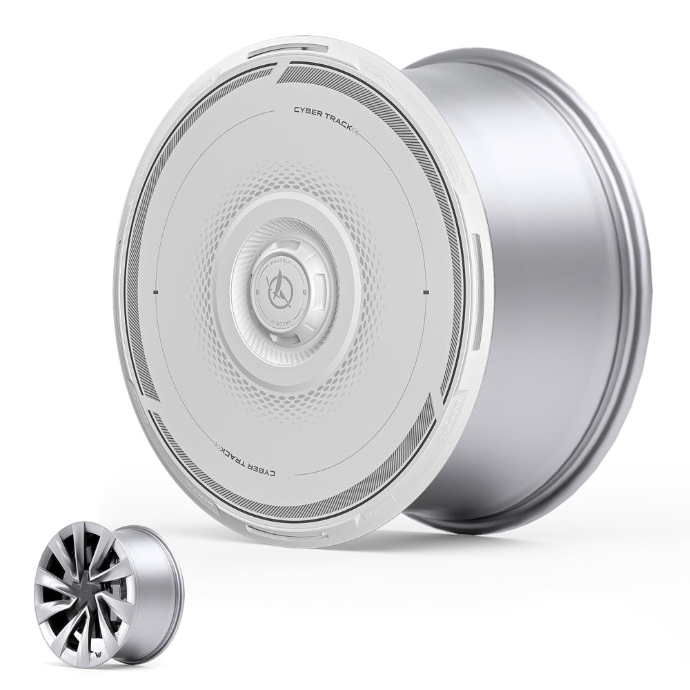 HALODISC 2 Wheel Covers for Tesla Model Y Juniper 20" Helix 2.0 Wheels丨Cyber Track - HALOBLK Store