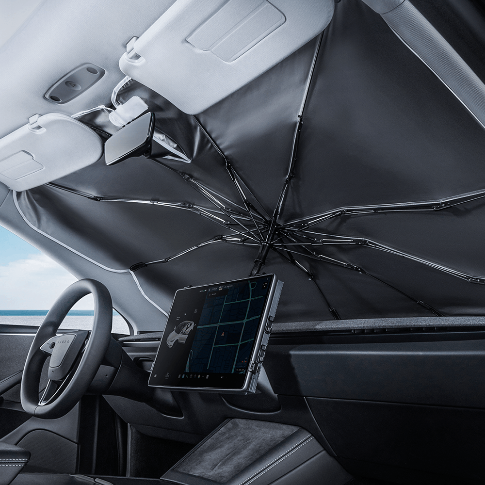 Windshield Sun Shade Umbrella - Voyager 2 - HALOBLK Store